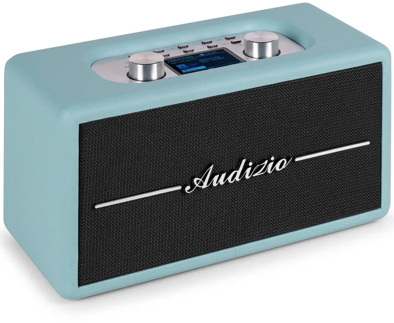 Retro speaker Tune60 från Audizio i Blå – produktbild