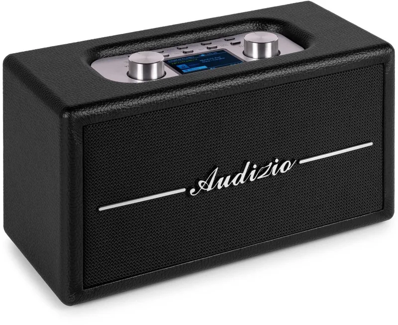 Retro speaker Tune60 från Audizio i Svart – produktbild