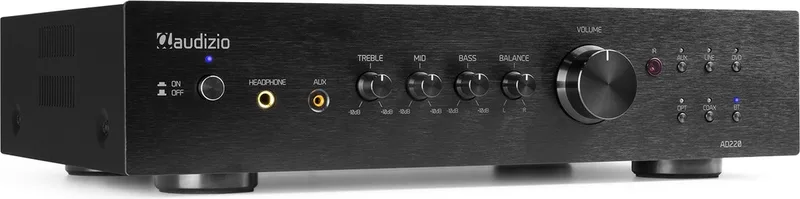 Stereo versterker AD220B de Audizio en Noir – photo produit