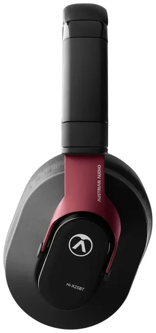 Hi-X25BT Over Ear koptelefoon Bluetooth, Kabel Vouwbaar, Headset, Volumeregeling, Zwenkbare oorschelpen, Touchbesturing från Austrian Audio i Svart – produktbild 2 av 2