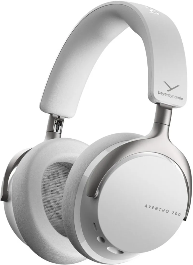 Aventho 200 - Bluetooth - ANC - Draadloze over-ear koptelefoon - Grijs by beyerdynamic in Grey, White – product photo