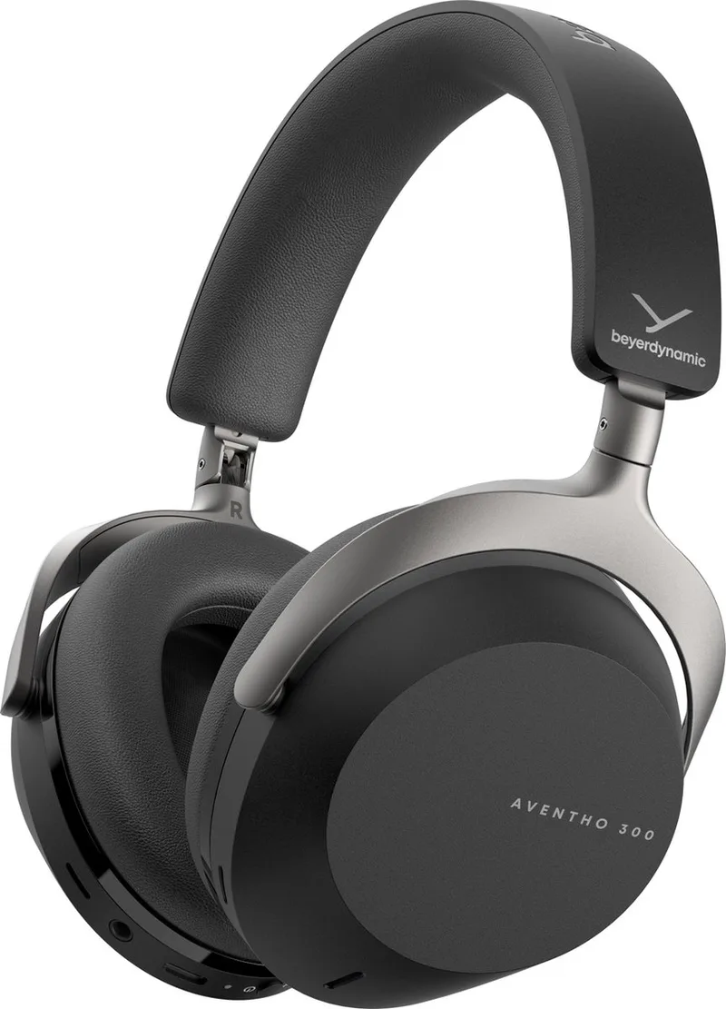 Aventho 300 - Bluetooth - ANC - Draadloze over-ear koptelefoon by beyerdynamic in Black – product photo