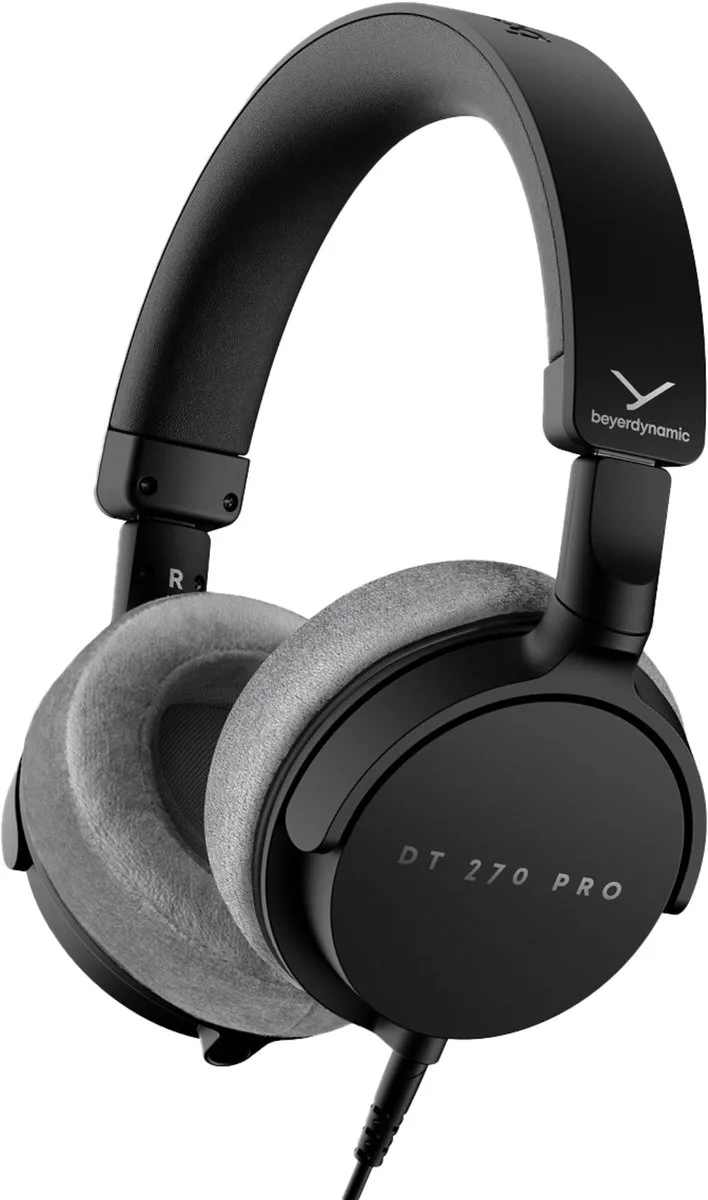 Beyerdynamic-DT 270 PRO - Wired Studio Headphones - Zwart van beyerdynamic in Zie beelden – productfoto