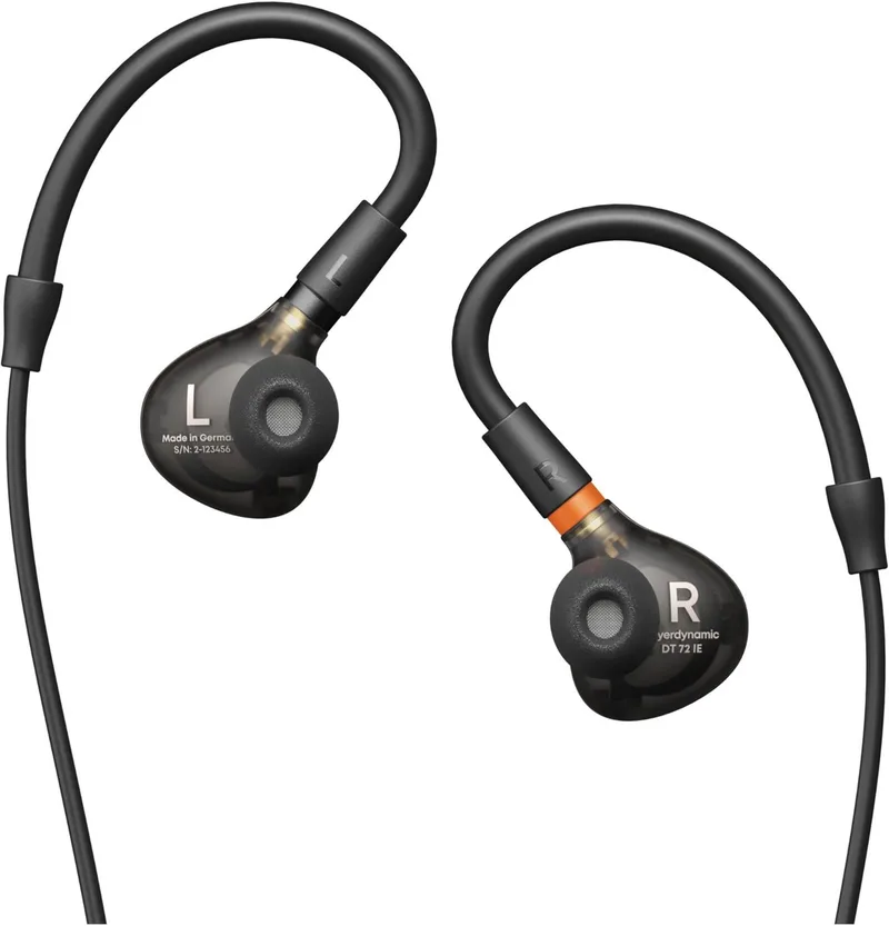 Beyerdynamic-DT 72 IE - Wired Studio In-Ear Headphones - Zwart van beyerdynamic in Zie beelden – productfoto