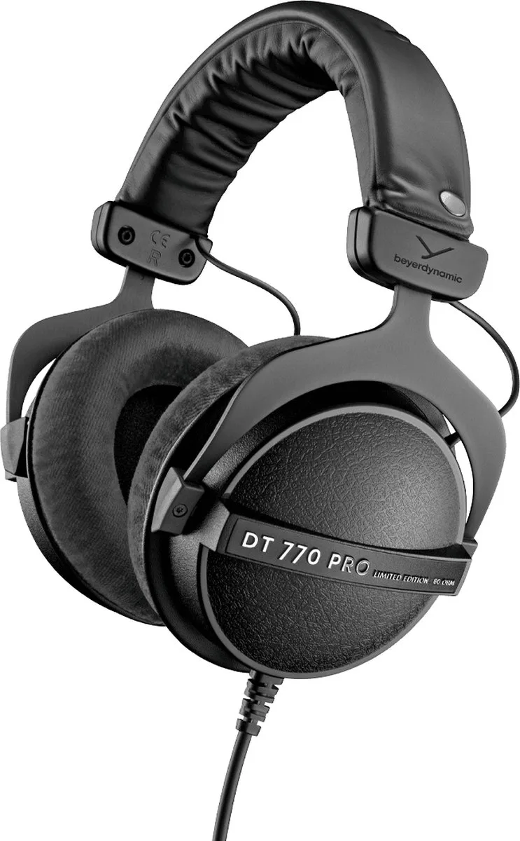 DT 770 Pro - 80 Ohm - Zwart - Studio Koptelefoon van beyerdynamic in Zwart – productfoto