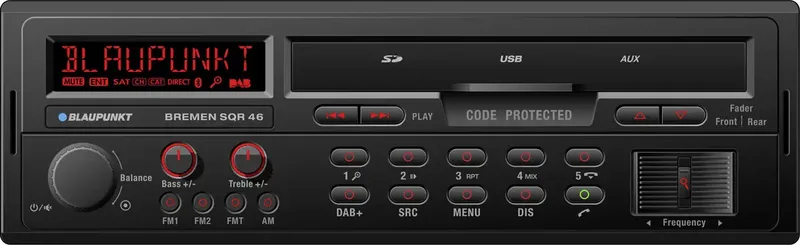 Bremen SQR 46 DAB - Auto radio by Blaupunkt – product photo