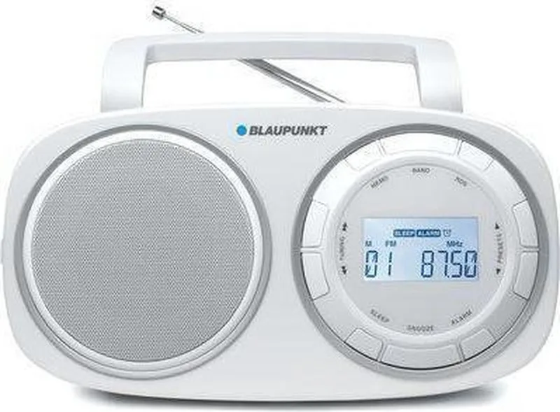 BSD-9001 radio van Blaupunkt in Wit – productfoto