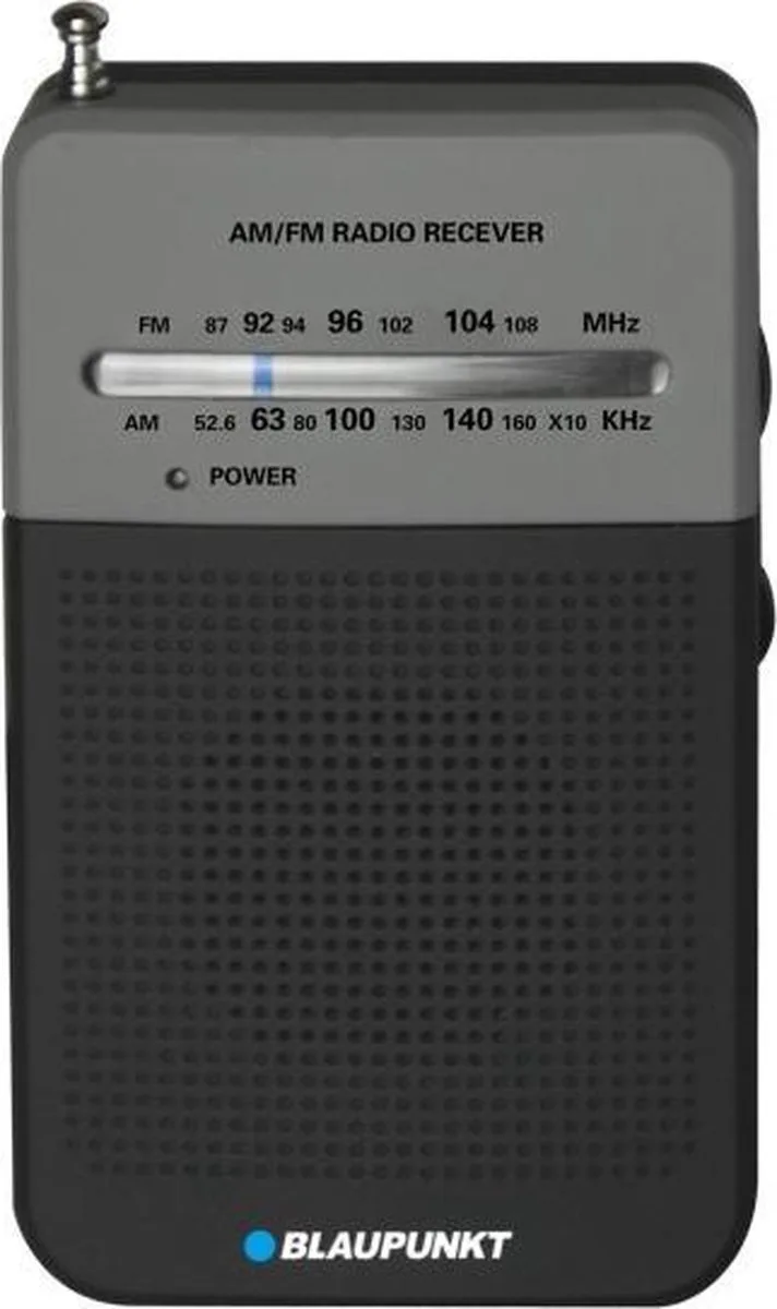 PR3BK- FM/AM radio draagbare - Zwart van Blaupunkt in Zwart – productfoto