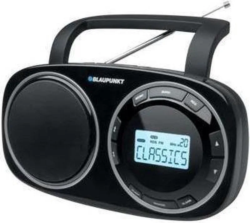 Table-Top Multi-band AC/DC Digital Radio van Blaupunkt in Zwart – productfoto