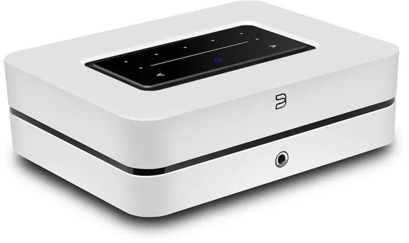 POWERNODE N331 Streamer - Wit van Bluesound in Zwart – productfoto