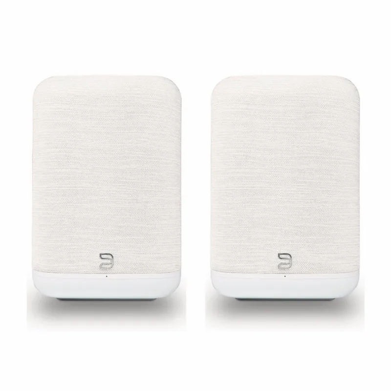 Pulse Flex Draadloze Streaming Speaker - Duo Pack van Bluesound in Wit – productfoto