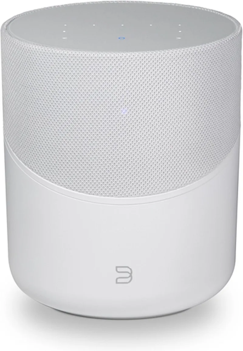 Pulse M - Draadloze 360 Luidspreker van Bluesound in Wit – productfoto