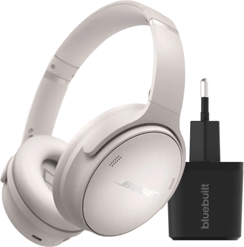 QuietComfort Headphones Wit + Oplader by Bose – product photo