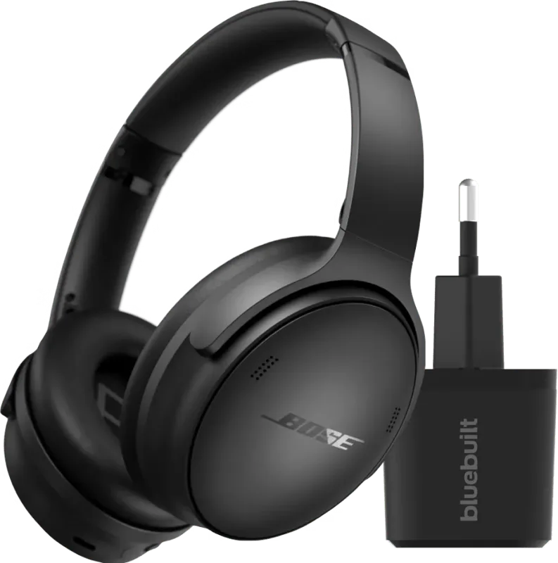 QuietComfort Headphones Zwart + Oplader by Bose – product photo