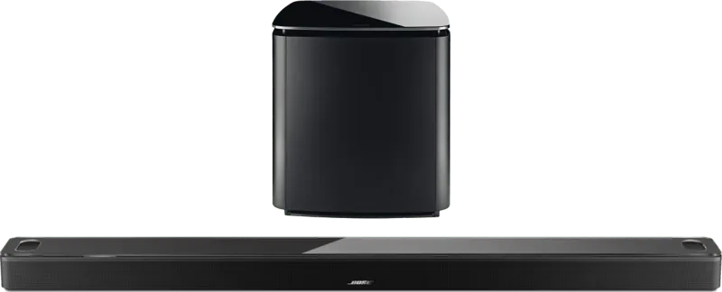 Smart Ultra Soundbar + Bass Module 700 Schwarz van Bose – productfoto