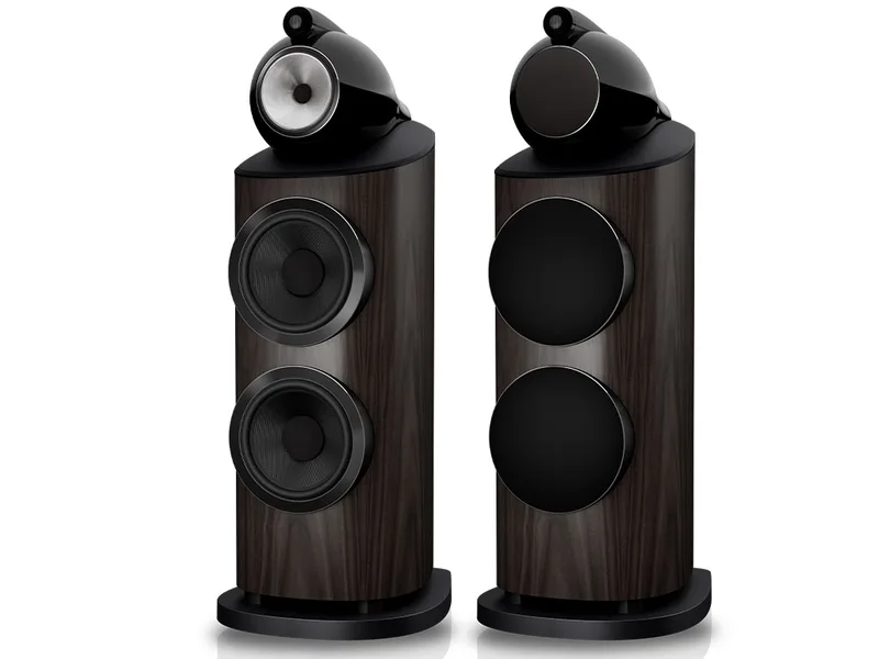 Bowers & Wilkins 801 D5 vloerstaande luidspreker donker walnoot van Bowers & Wilkins – productfoto