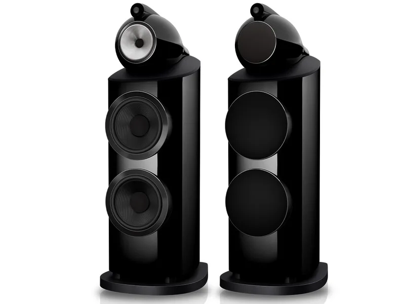 Bowers & Wilkins 801 D5 vloerstaande luidspreker stealth zwart van Bowers & Wilkins – productfoto