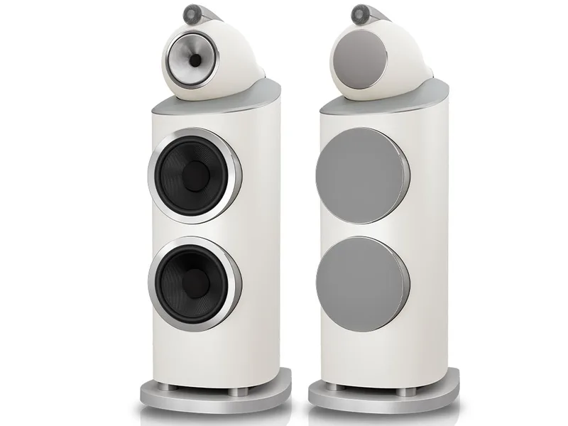 Bowers & Wilkins 801 D5 vloerstaande luidspreker warm wit van Bowers & Wilkins – productfoto