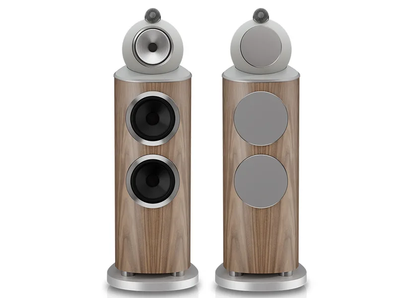 Bowers & Wilkins 802 D5 vloerstaande luidspreker licht walnoot by Bowers & Wilkins – product photo