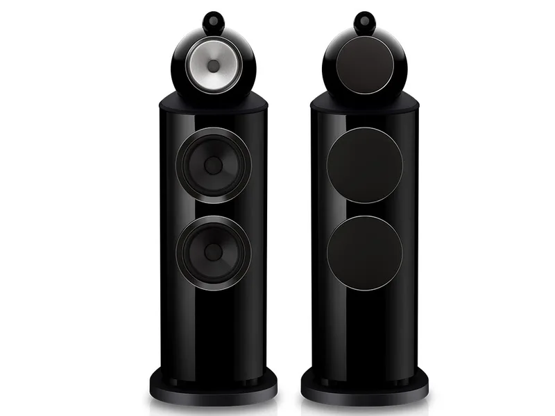Bowers & Wilkins 802 D5 vloerstaande luidspreker stealth zwart van Bowers & Wilkins – productfoto