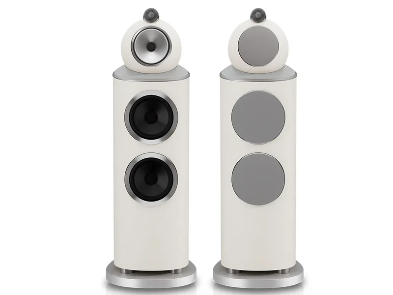 Bowers & Wilkins 802 D5 vloerstaande luidspreker warm wit van Bowers & Wilkins – productfoto