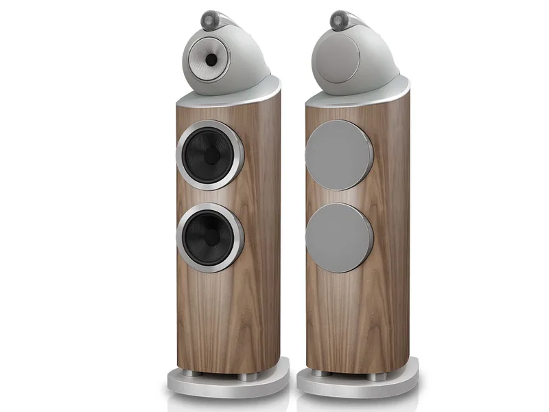 Bowers & Wilkins 803 D5 vloerstaande luidspreker licht walnoot van Bowers & Wilkins – productfoto