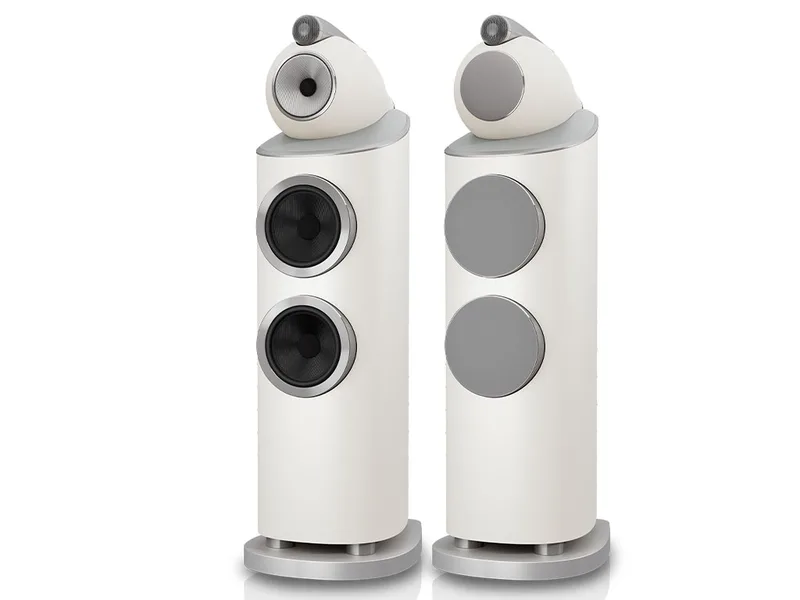 Bowers & Wilkins 803 D5 vloerstaande luidspreker warm wit van Bowers & Wilkins – productfoto