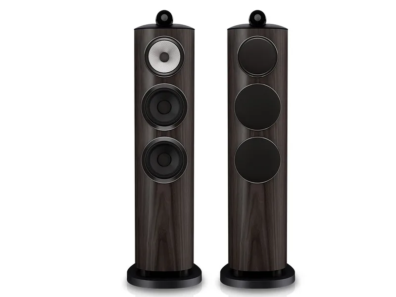 Bowers & Wilkins 804 D5 vloerstaande luidspreker donker walnoot van Bowers & Wilkins – productfoto