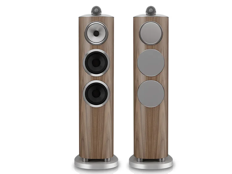 Bowers & Wilkins 804 D5 vloerstaande luidspreker licht walnoot van Bowers & Wilkins – productfoto