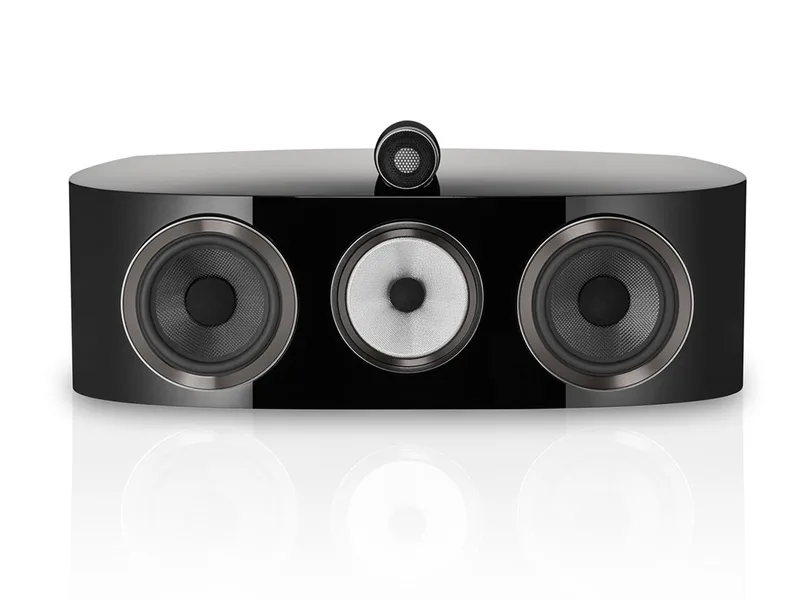 HTM82 D4 centerspeaker zwart hoogglans by Bowers & Wilkins – product photo