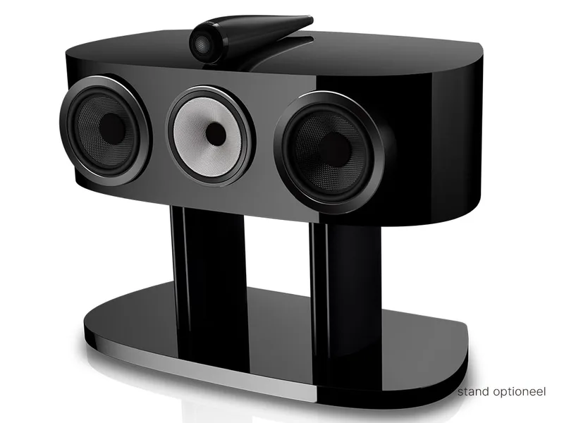 HTM82 D5 centerspeaker stealth zwart van Bowers & Wilkins – productfoto