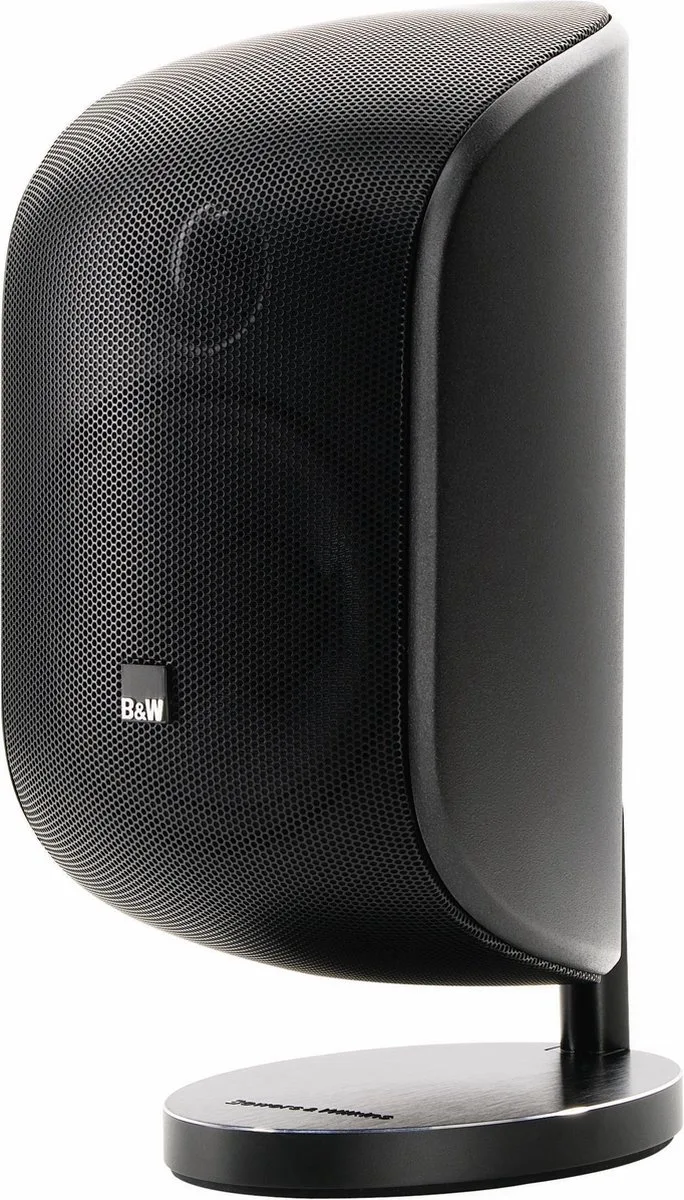 M-1 - Compacte Muur Speaker incl. Muurbeugel met Kogelgewricht - (per stuk) by Bowers & Wilkins in Black – product photo