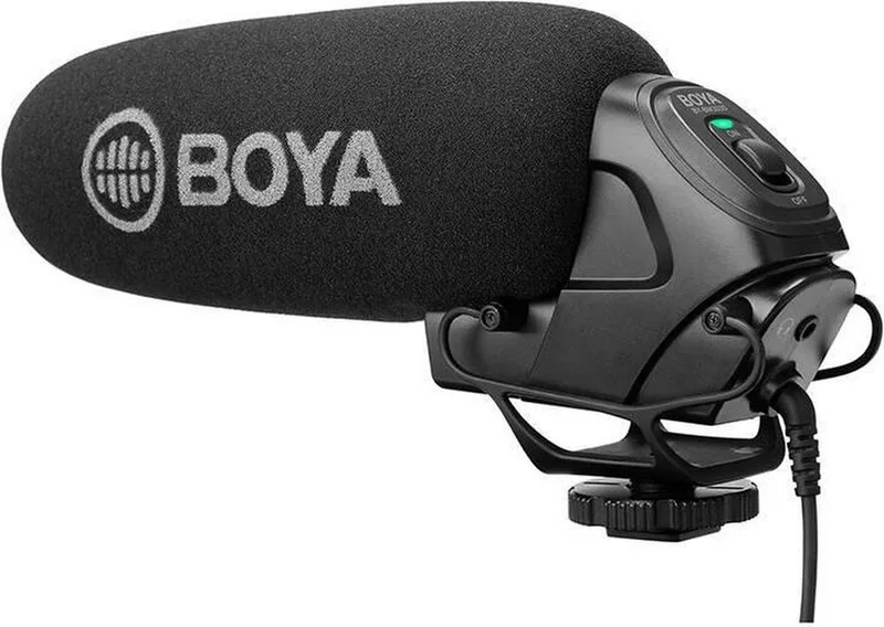 BY-BM3030 - Microfoon van Boya in Zwart – productfoto