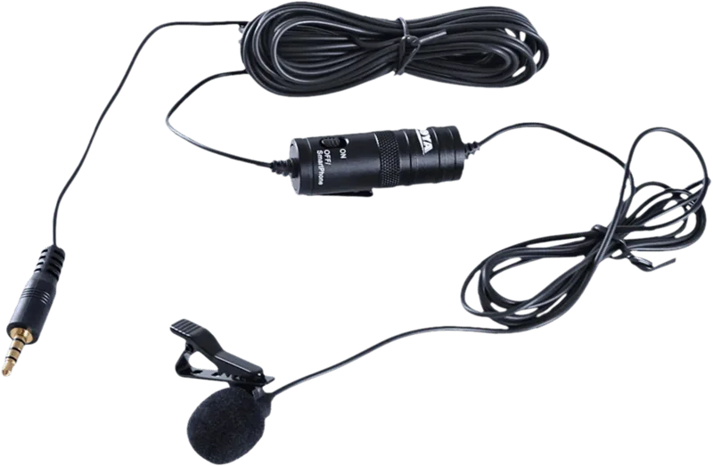 BY-M1 Lavalier-Mikrofon van Boya – productfoto