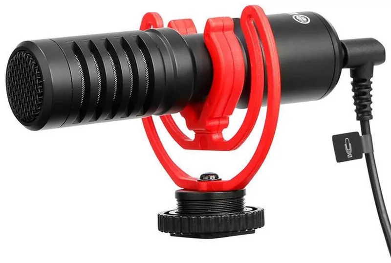 BY-MM1+ - Microfoon van Boya in Zwart – productfoto