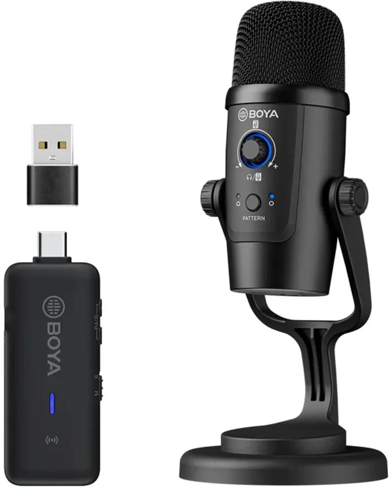 BY-PM500W Draadloze Studio Microfoon by Boya in Black – product photo