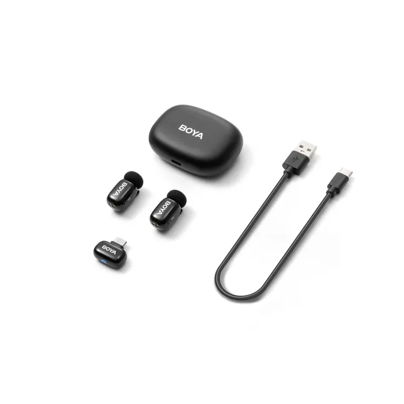 Mini 2-02 Draadloze Microfoon van Boya – productfoto