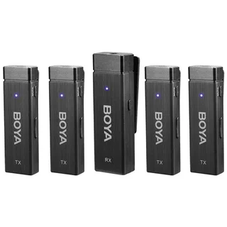 W4 1rx-4tx Trrs-trs Draadloze Microfoon van Boya – productfoto 4 van 6