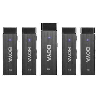 W4 1rx-4tx Trrs-trs Draadloze Microfoon van Boya – productfoto 2 van 6