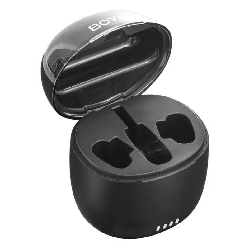 Wireless 2.4GHz Microphone x2 BY-WM3T-D2 Lightning by Boya in Black – product photo 3 of 5