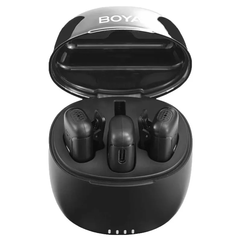 Wireless 2.4GHz Microphone x2 BY-WM3T-D2 Lightning by Boya in Black – product photo 1 of 5