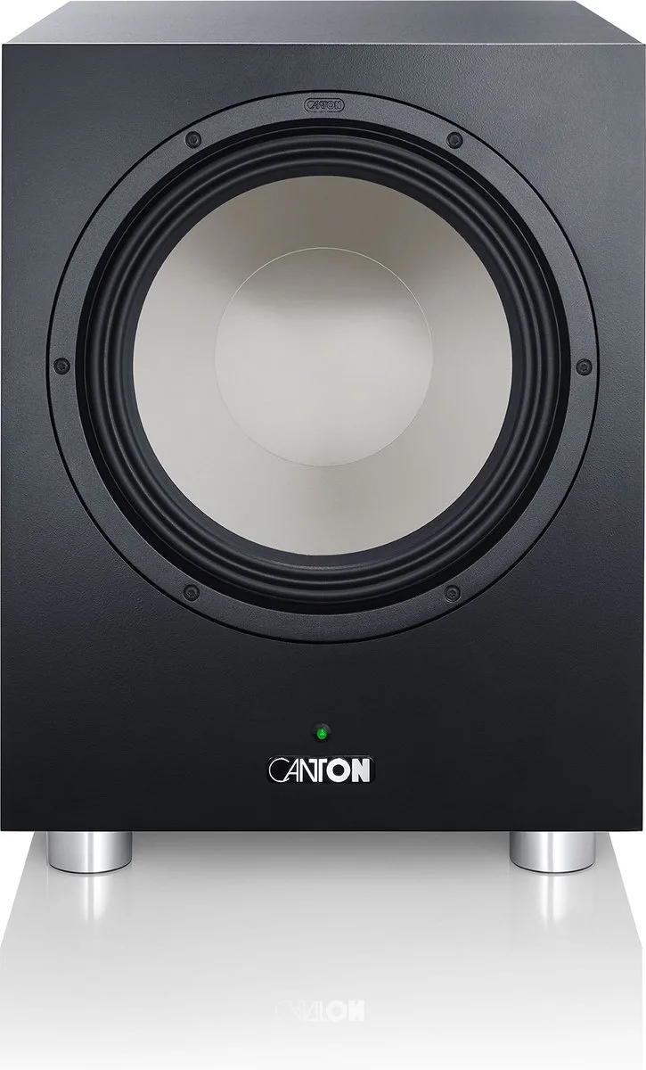 Power Sub 10 – Actieve Subwoofer – Ingebouwde Versterker – (per stuk – 1 stuk) van Canton in Zwart – productfoto