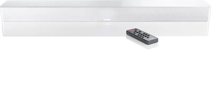 Smart Soundbar 9 - Soundbar met ingebouwde Subwoofer - Multiroomtechnologie - Bluetooth by Canton in White – product photo
