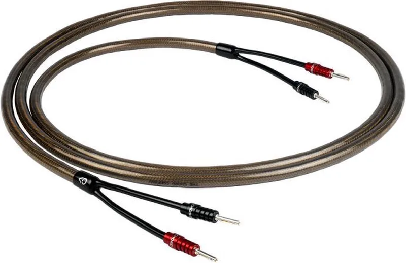 Epic X Speaker Cable 2x5m - High End Luidsprekerkabel (2 stuks) van The Chord Company in Grijs – productfoto