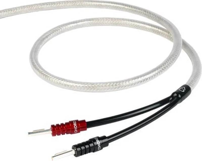 ShawlineX Speaker Cable 2x5m - High End Luidsprekerkabel (1 paar) van The Chord Company in Wit – productfoto