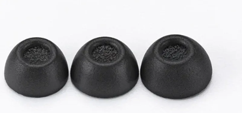 Truegrip TW-300-B ear tips - mixed size - 3 paar van Comply in Zwart – productfoto