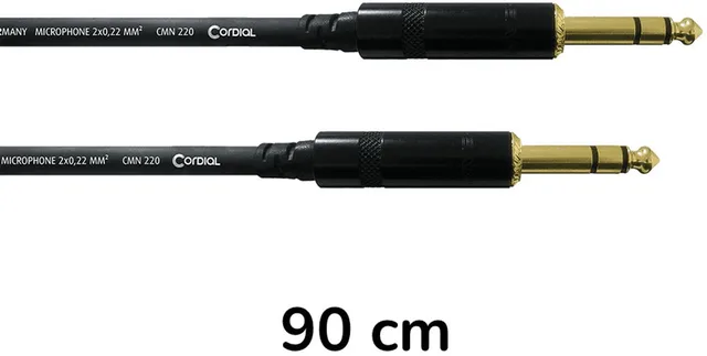 CFM0.9VV Stereo Jack Audiokabel 90cm