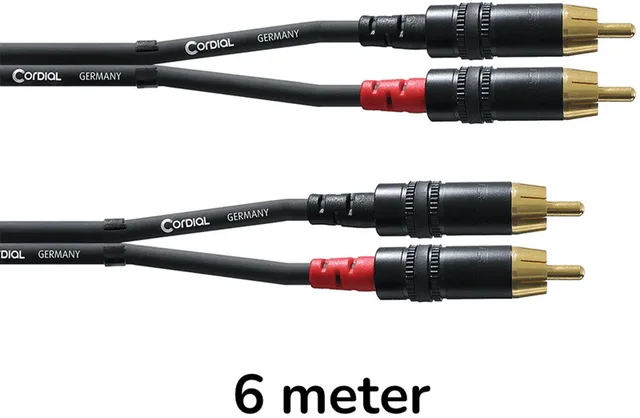 CFU 6 CC Cinchkabel 6 m - Audio kabel