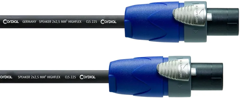 CPL 15 LL 2 MS Speakerkabel 15 m - Luidsprekerkabel by Cordial in Black – product photo