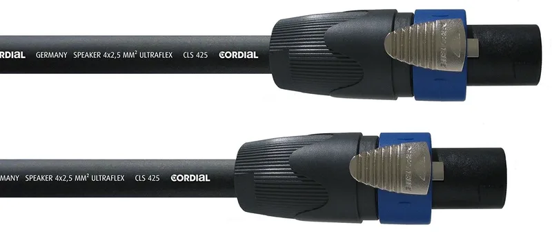 CPL 3 LL 4 CS Speakerkabel 3 m - Luidsprekerkabel by Cordial in Black – product photo